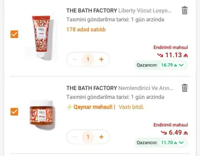 Trendyoldan endirimlə sifariş vurulur 