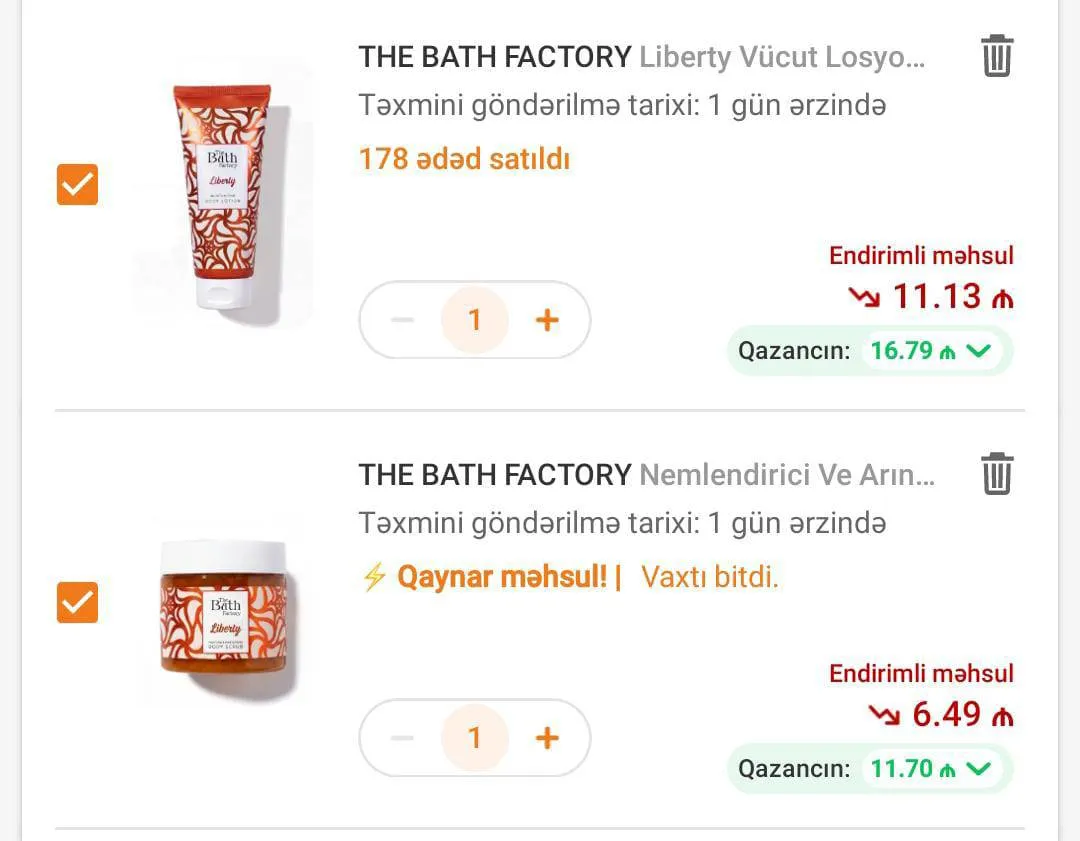 Trendyoldan endirimlə sifariş vurulur