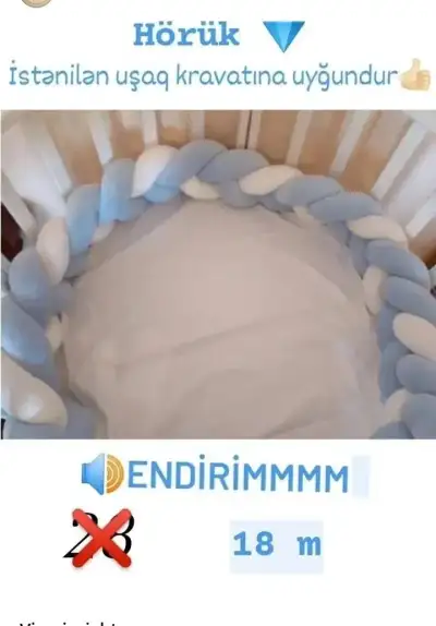 Hörük+yorğan uşaq üçün 