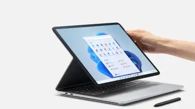 Microsoft Surface Laptop Studio platinum 